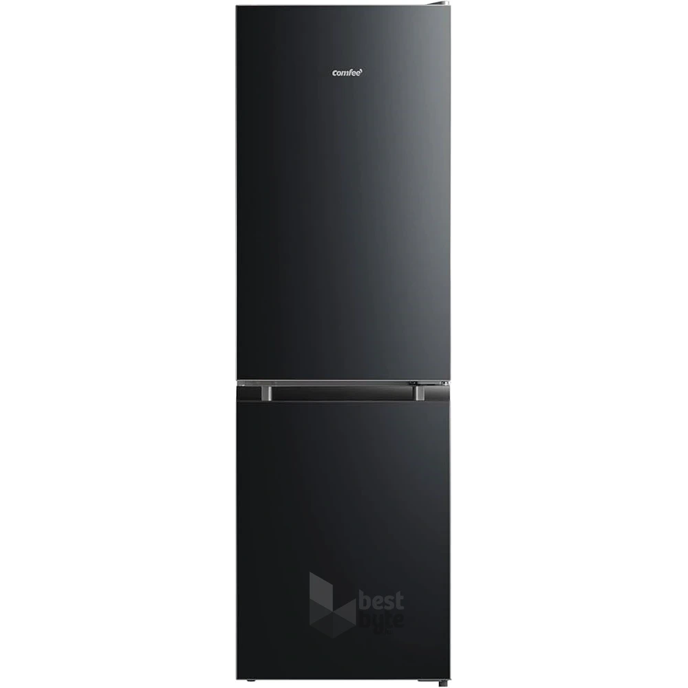 Comfee RCB169DK2E alulfagyasztós hűtőszekrény, Fekete, 174 Liter, Hűtőtér 115 Liter, Fagyasztótér 59 liter