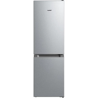 Comfee RCB169DS2(E) inox, alulfagyasztós, Hűtő:115L, Fagyasztó:59L, hűtőszekrény