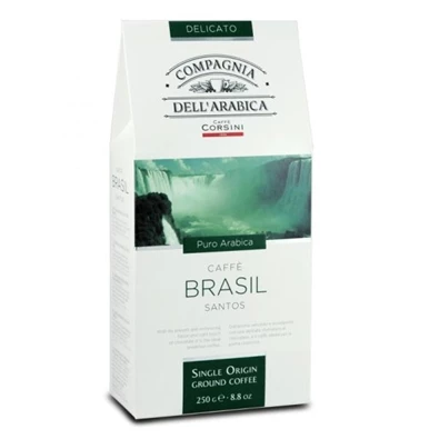 Compagnia Dell` Arabica DBA003 Brasile Santos 250 g őrölt kávé