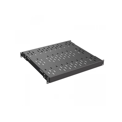 Conteg 19" 1U 450mm mély Fix polc 100kg-ig