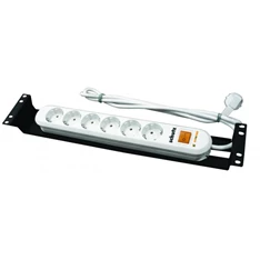 Conteg 230 Voltos Hálózati elosztó panel 19" Rack