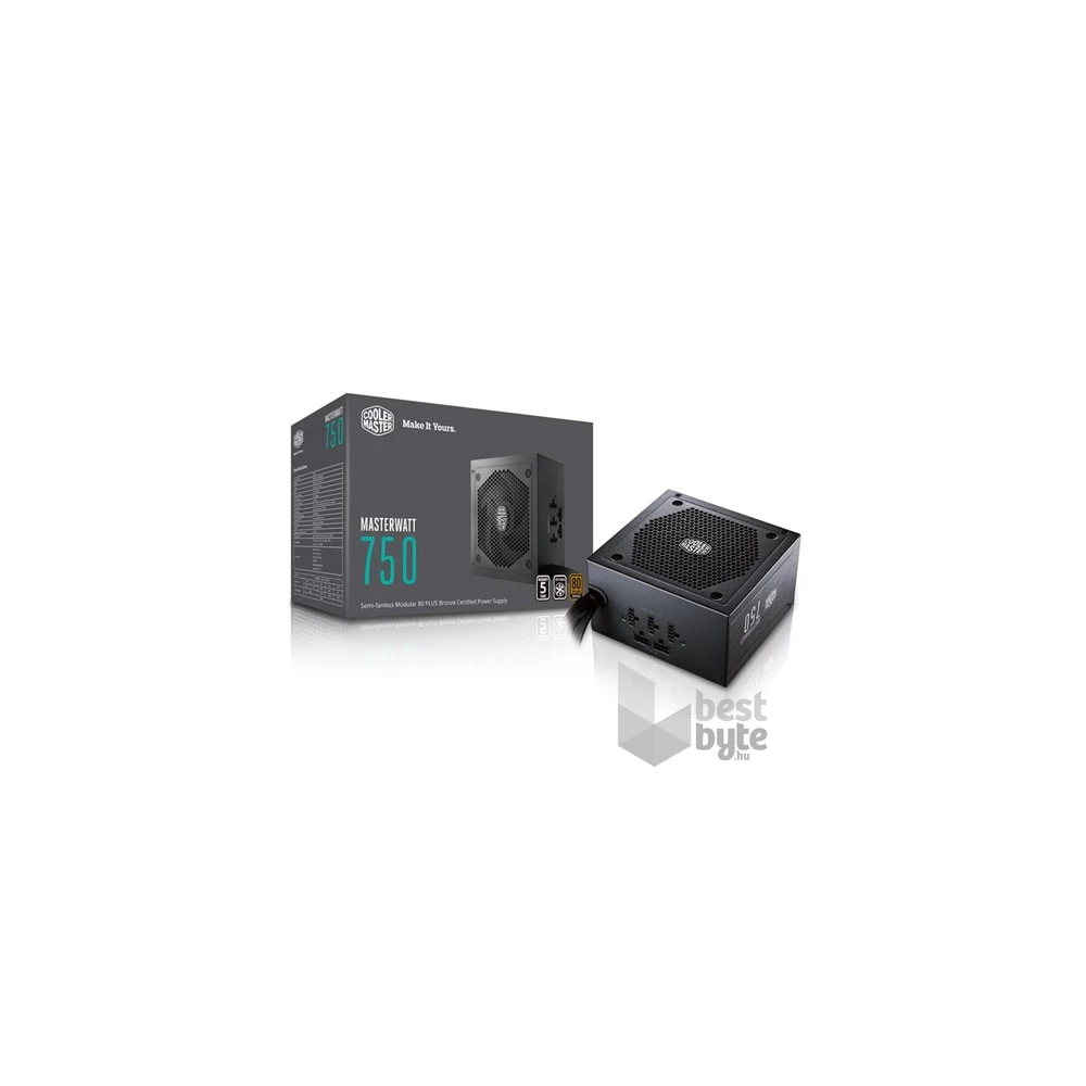 Cooler Master 750W MW Semi-Modular tápegység