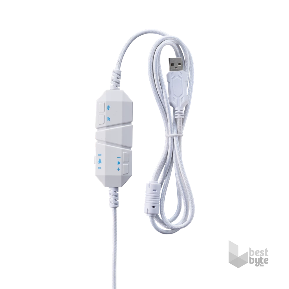 Cooler Master CH331 SF6 Chun-Li gaming fejhallgató headset fehér-kék