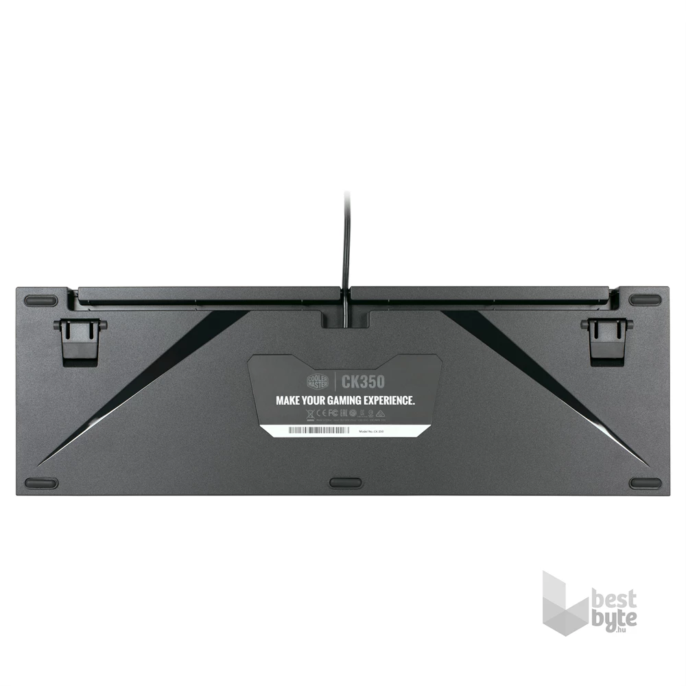 Cooler Master CK350 (Brown Switch) HUN RGB mechanikus gamer billentyűzet