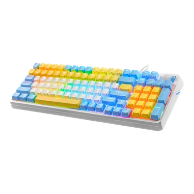 Cooler Master CK570 Chun-Li Edition US vezetékes (red switch) RGB mechanikus gamer billentyűzet