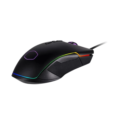 Cooler Master CM310 USB RGB fekete gamer egér