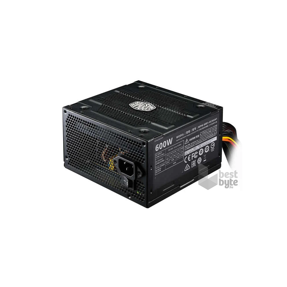 Cooler Master Elite V3 600W 12 cm ventilátorral dobozos tápegység