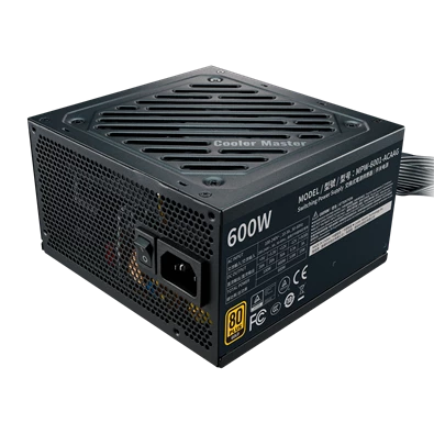 Cooler Master G600 600W 80+ Gold 12cm ventillátorral tápegység