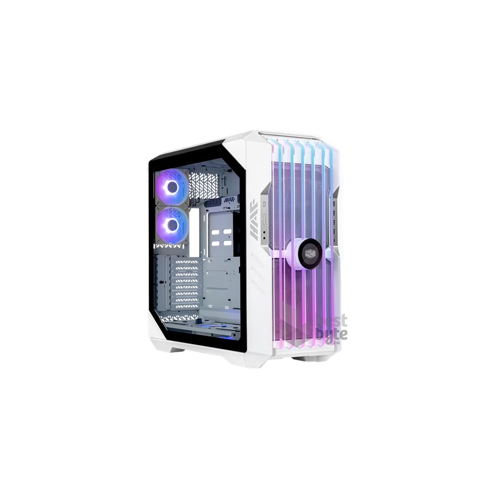 Cooler Master HAF 700 EVO fehér (táp nélküli) ablakos ARGB mATX