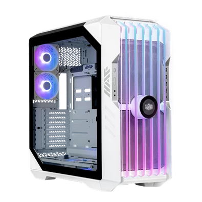 Cooler Master HAF 700 EVO fehér (táp nélküli) ablakos ARGB mATX