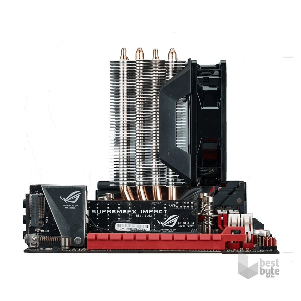 Cooler Master Hyper H412R 102x83x136mm 600-2000RPM (Intel, AMD) processzor hűtő