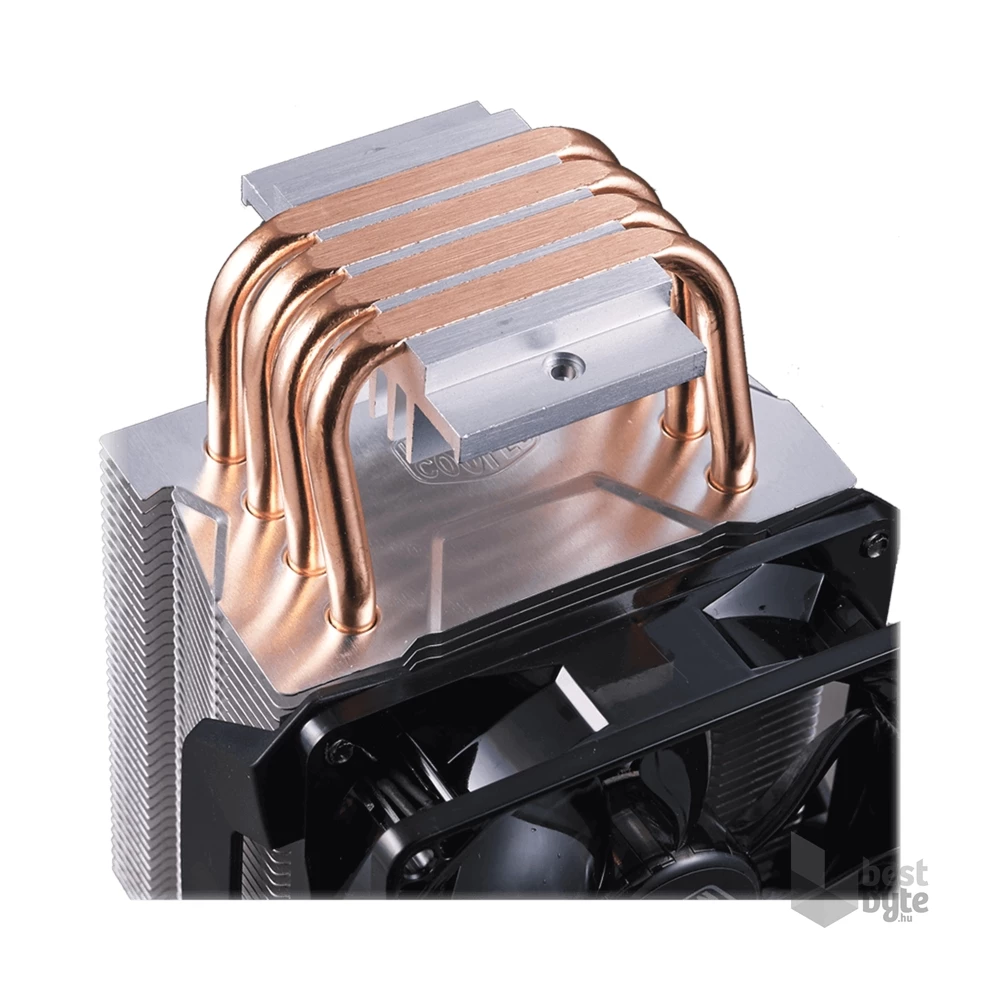 Cooler Master Hyper H412R 102x83x136mm 600-2000RPM (Intel, AMD) processzor hűtő