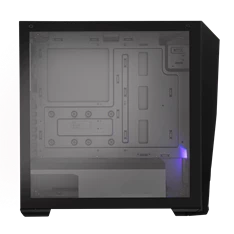 Cooler Master MASTERBOX K501L RGB fekete (táp nélküli) ablakos midi ATX ház