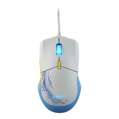 Cooler Master MM-310-WWOL2 MM310 SF6 Chun-Li fehér-kék vezetékes gamer egér Cooler Master MM-310-WWOL2 MM310 SF6 Chun-Li fehér-kék vezetékes gamer egér