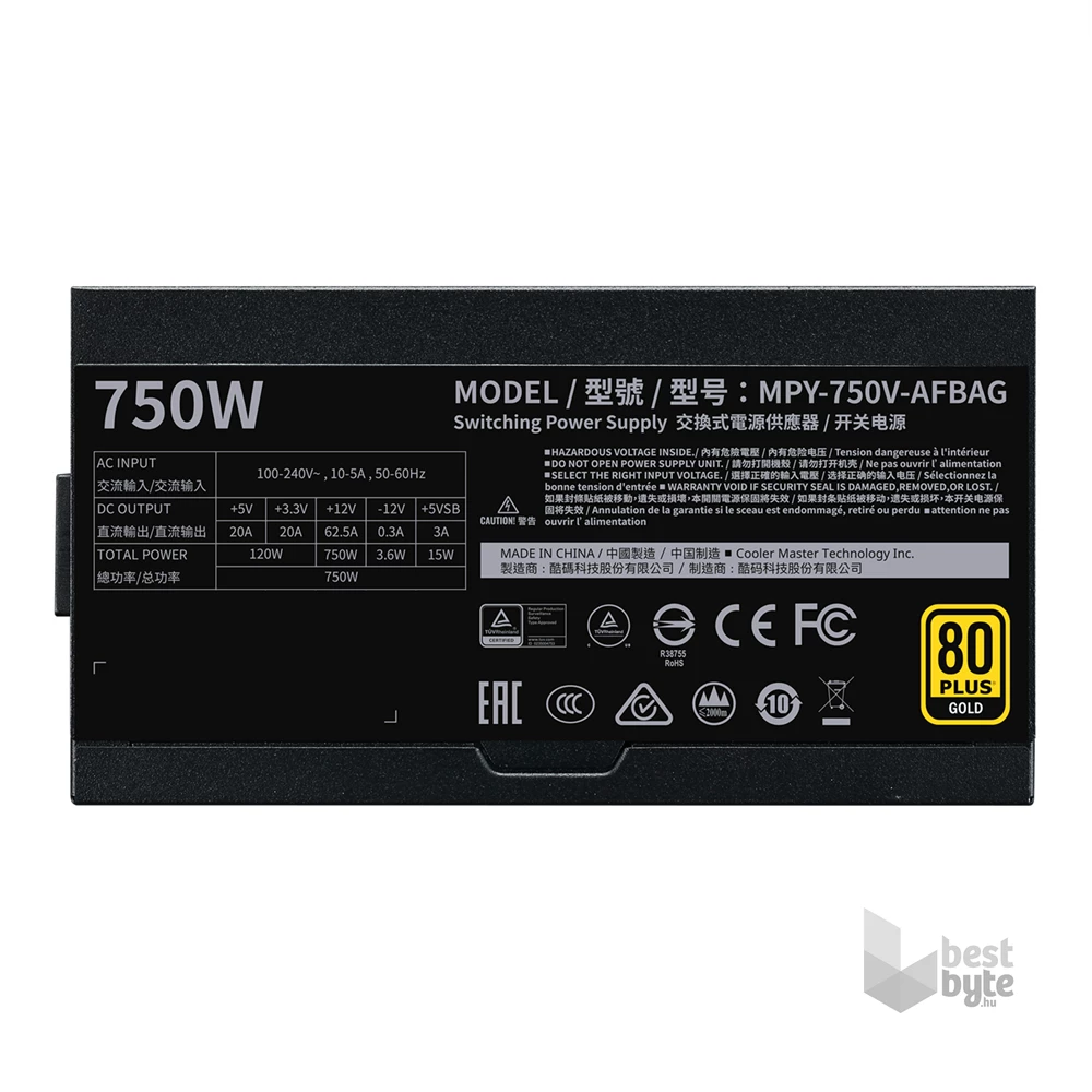 Cooler Master MPY-750V-AFBAG-EU táp