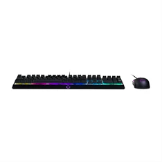 Cooler Master MS-110 HUN fekete USB RGB világító billentyűzet + egér