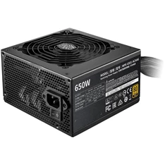 Cooler Master MWE 650W 80+ Gold - V2 12cm ventillátorral dobozos tápegység