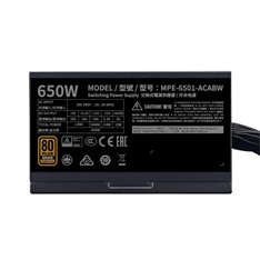 Cooler Master MWE 650W Bronze EU 230V V2 12cm ventilátorral dobozos tápegység