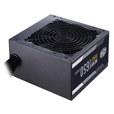 Cooler Master MWE 650W Bronze EU 230V V2 12cm ventilátorral dobozos tápegység