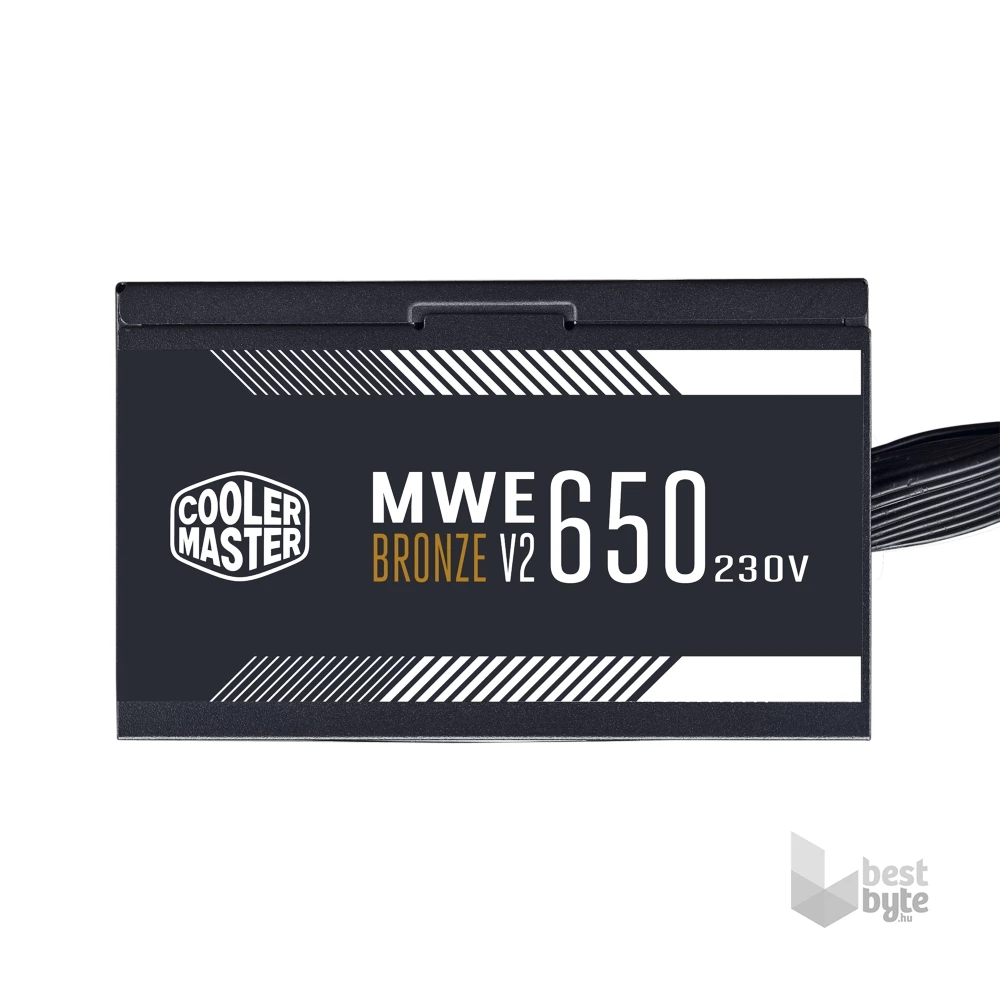 Cooler Master MWE 650W Bronze EU 230V V2 12cm ventilátorral dobozos tápegység