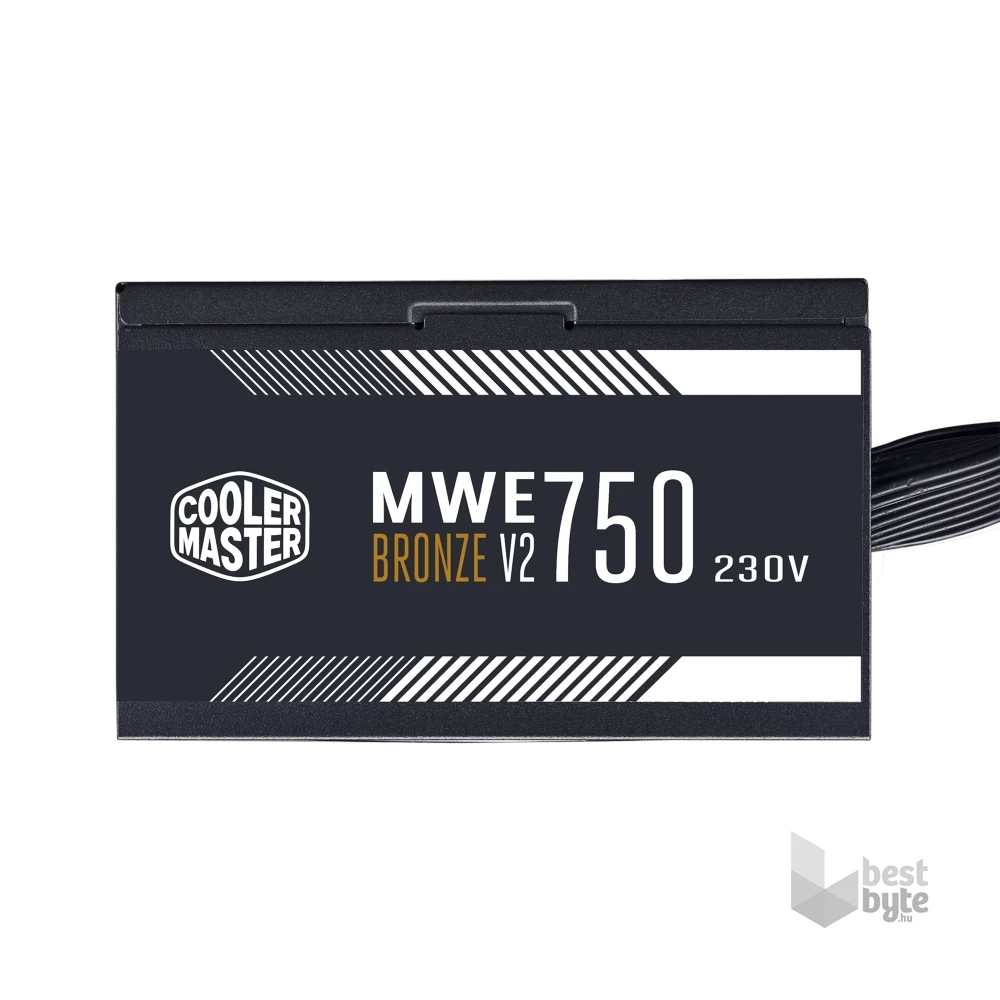 Cooler Master MWE 750W Bronze V2 12cm ventilátorral dobozos tápegység