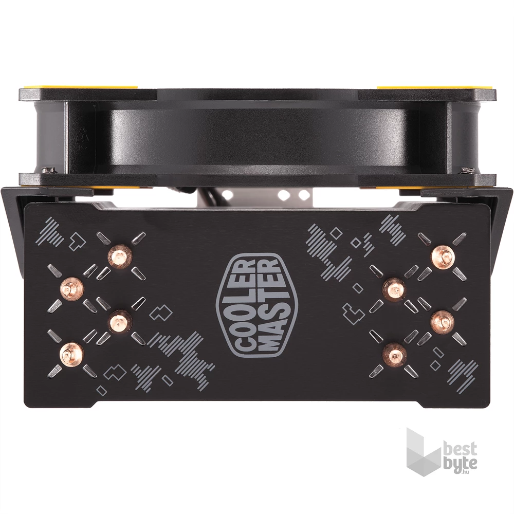 Cooler Master MasterAir MA410P TUF Gaming 84x129x158 650-2000RPM (Intel, AMD) LED processzor hűtő