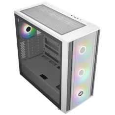 Cooler Master MasterBox MB600 fehér (táp nélküli) ablakos mATX ház