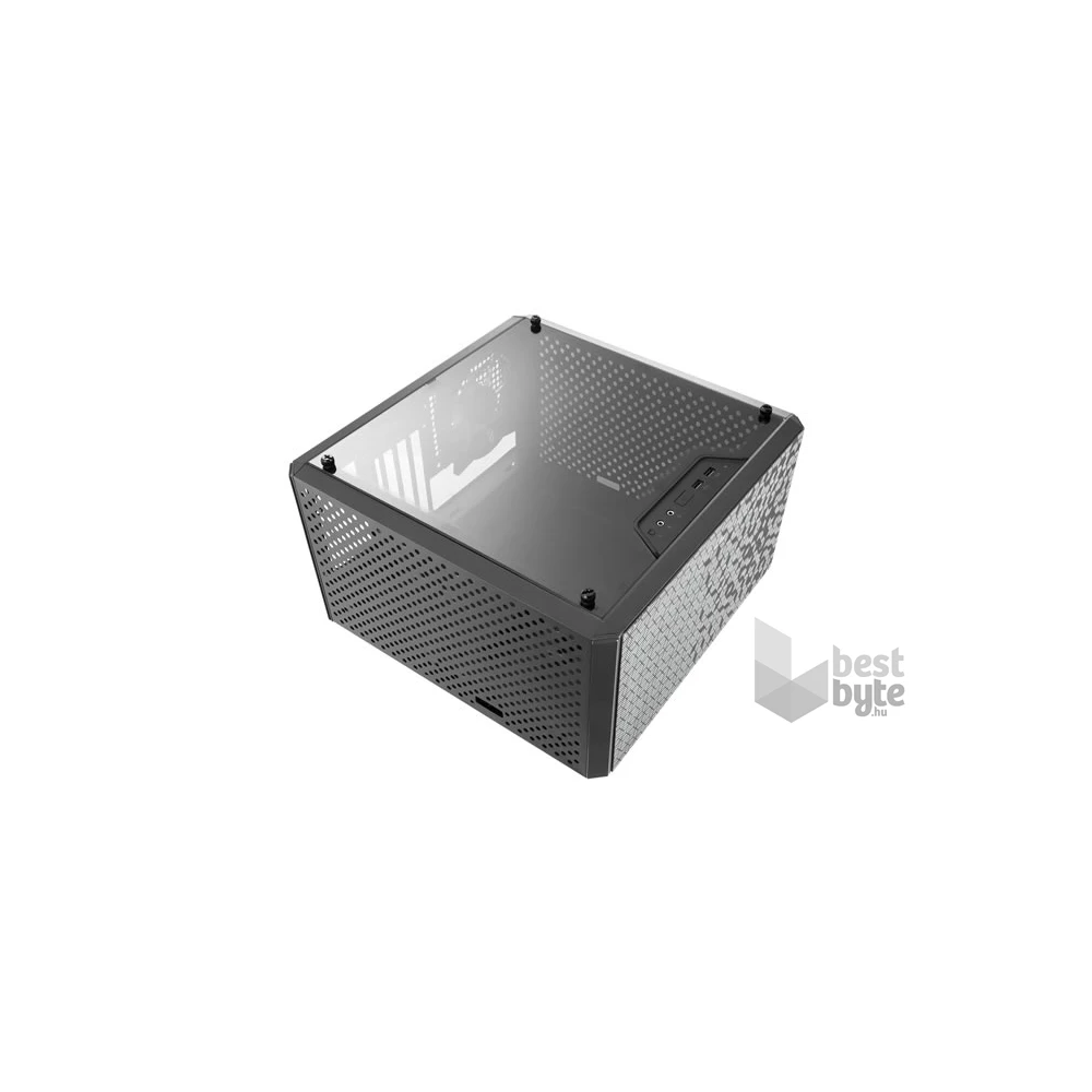 Cooler Master MasterBox Q300L fekete mATX ház