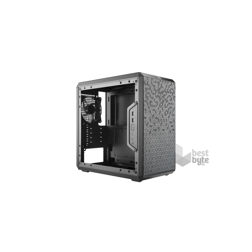 Cooler Master MasterBox Q300L fekete mATX ház