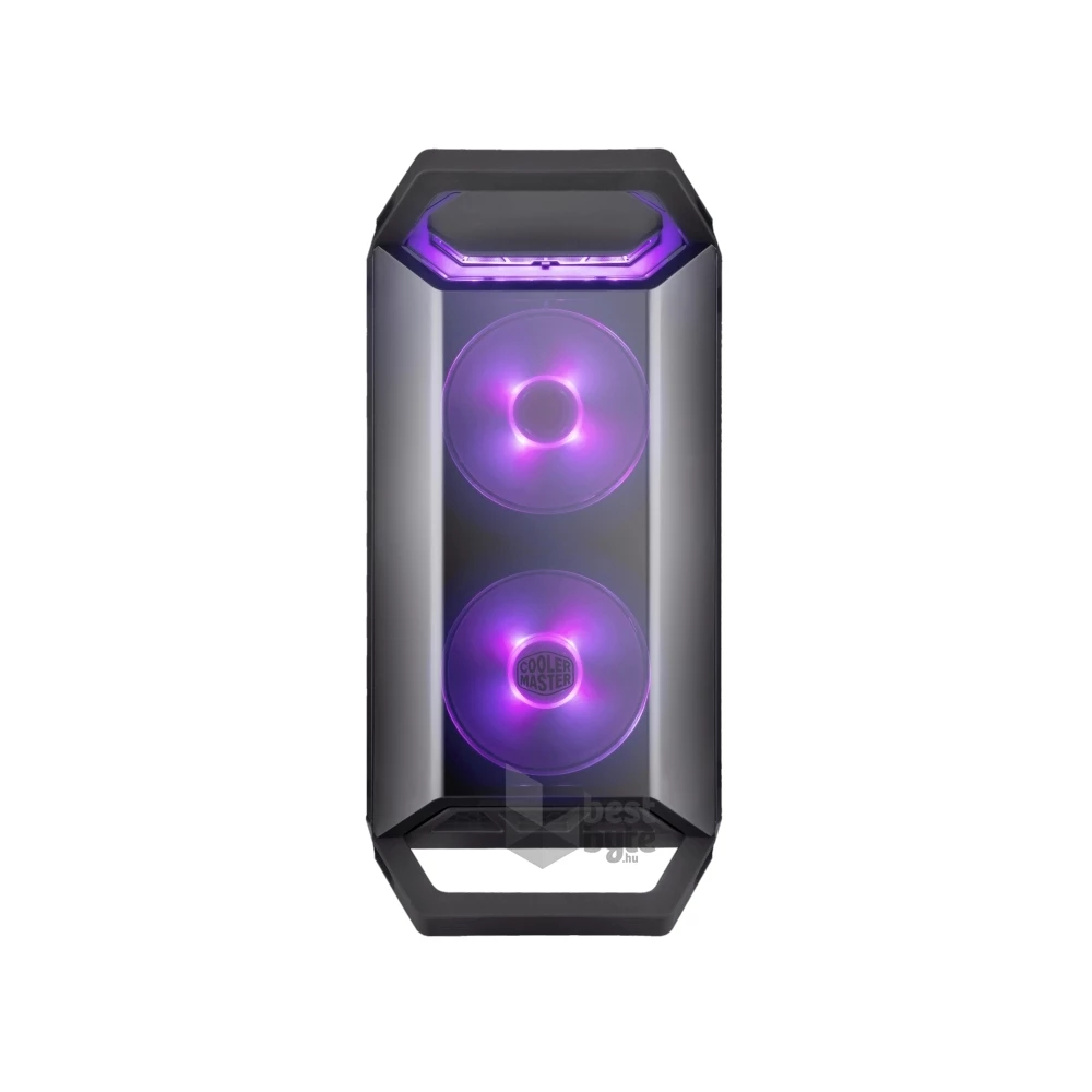 Cooler Master MasterBox Q300P ablakos fekete mATX ház