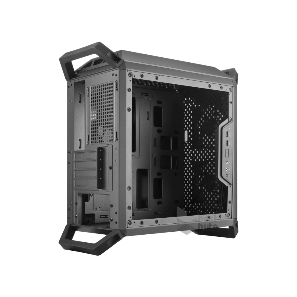 Cooler Master MasterBox Q300P ablakos fekete mATX ház