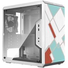 Cooler Master Micro MasterBox Q300L Retro ablakos fehér mATX ház