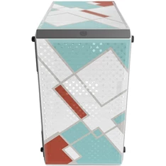 Cooler Master Micro MasterBox Q300L Retro ablakos fehér mATX ház