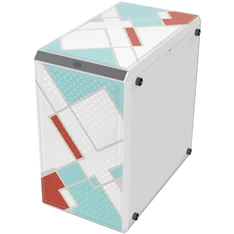 Cooler Master Micro MasterBox Q300L Retro ablakos fehér mATX ház