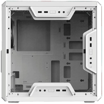 Cooler Master Micro MasterBox Q300L Retro ablakos fehér mATX ház