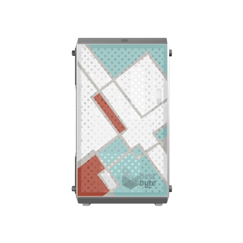 Cooler Master Micro MasterBox Q300L Retro ablakos fehér mATX ház