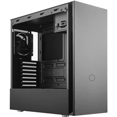Cooler Master Midi Silencio S600 (Táp nélküli) ablakos fekete ATX ház