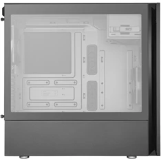 Cooler Master Midi Silencio S600 (Táp nélküli) ablakos fekete ATX ház