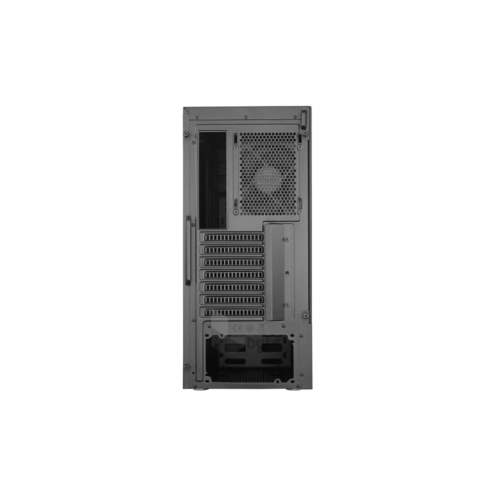 Cooler Master Midi Silencio S600 (Táp nélküli) ablakos fekete ATX ház