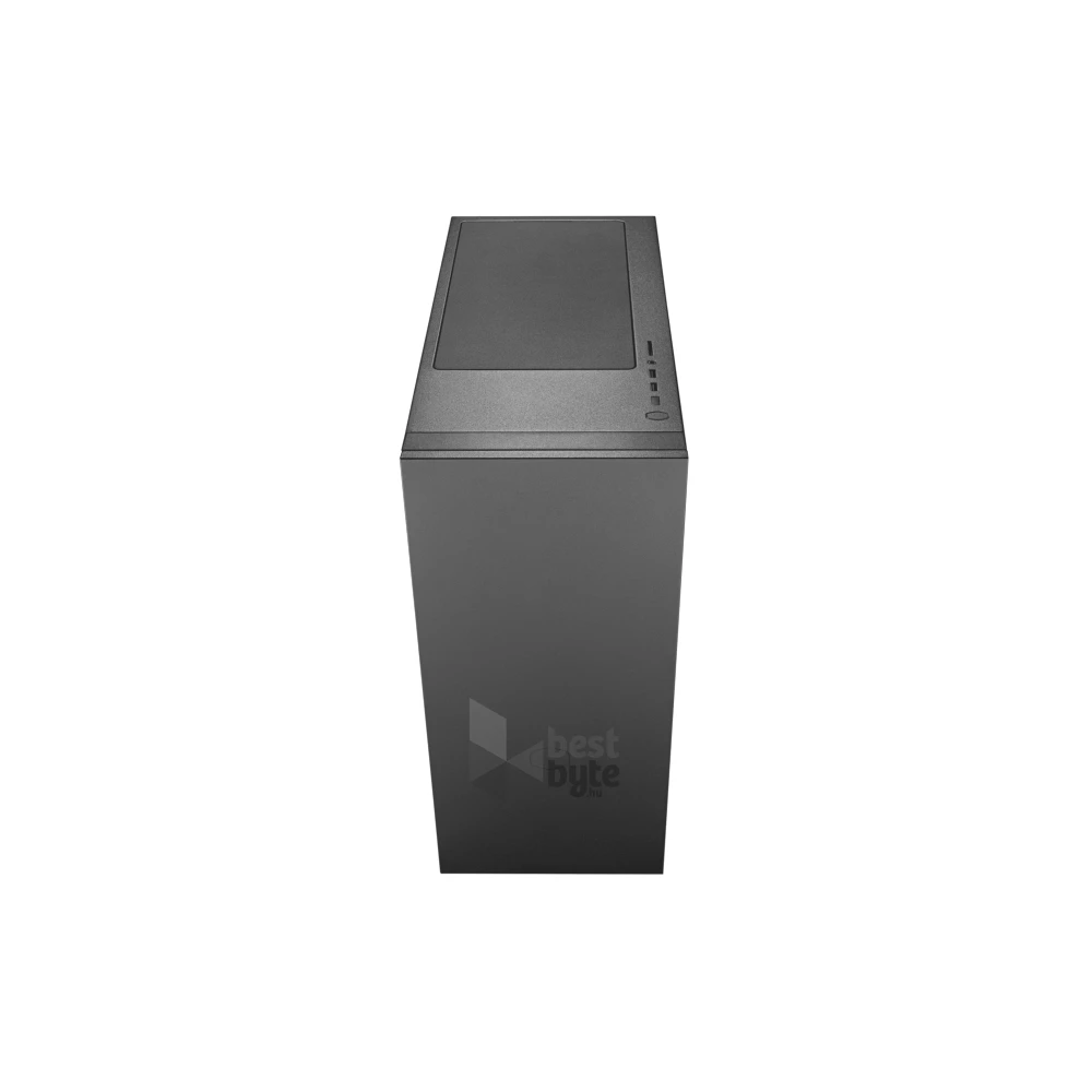 Cooler Master Midi Silencio S600 (Táp nélküli) ablakos fekete ATX ház