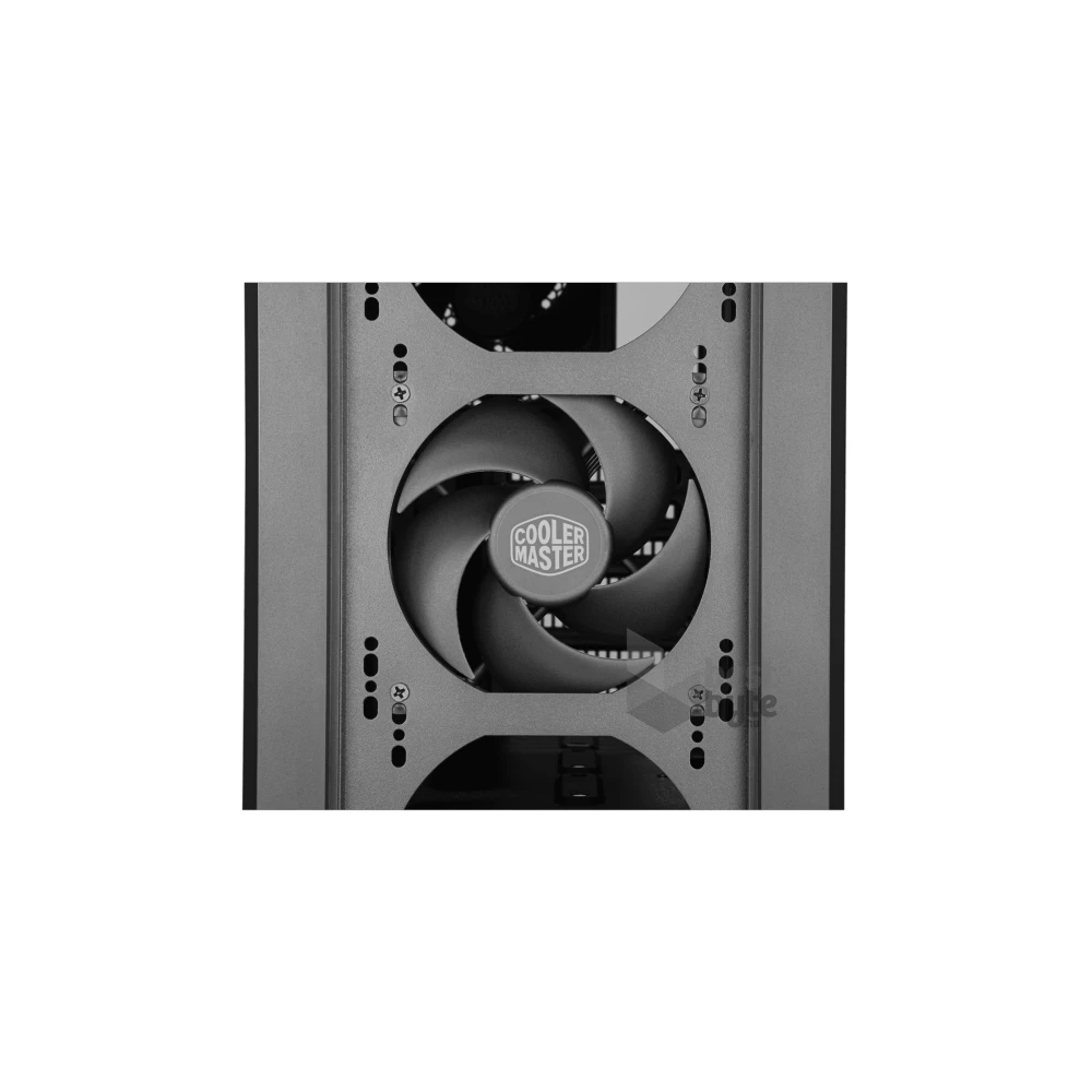 Cooler Master Midi Silencio S600 (Táp nélküli) ablakos fekete ATX ház