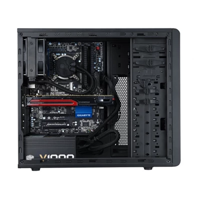 Cooler Master N300 táp nélküli fekete ATX ház