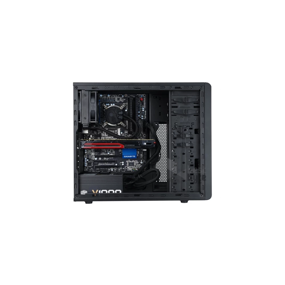 Cooler Master N300 táp nélküli fekete ATX ház