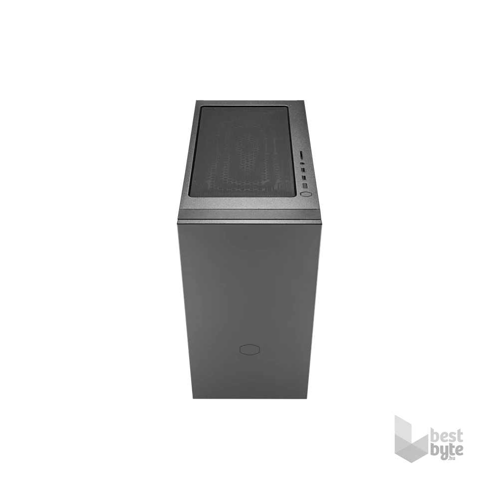 Cooler Master Silencio S400 táp nélküli fekete microATX ház