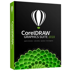 CorelDRAW Graphics Suite 2018 ENG ML dobozos szoftver
