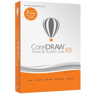 CorelDRAW Home & Student Suite X8 ENG ML dobozos licenc szoftver