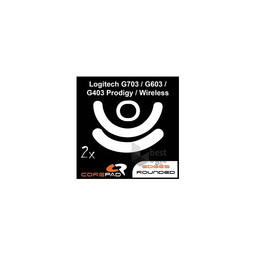 Corepad Skatez PRO 107 Logitech G703 / G603 Lightspeed / G403 HERO / G403 Prodigy / G403 Prodigy Wireless egértalp