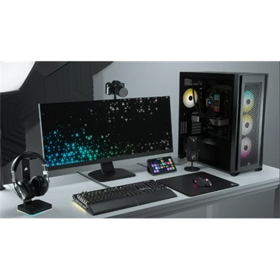 Corsair 7000D AIRFLOW fekete (táp nélküli) ablakos mATX ház