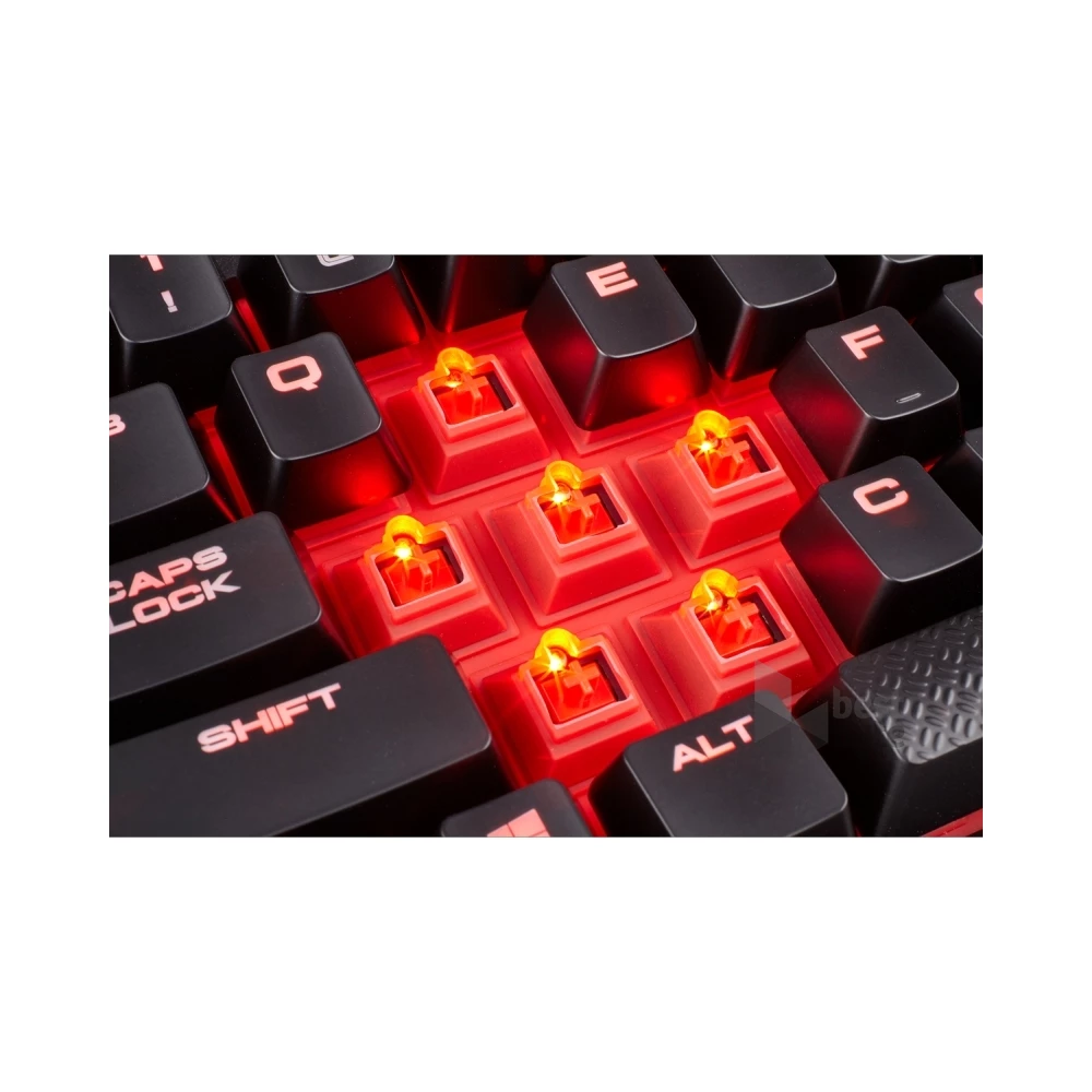 Corsair Gaming K68 - Piros LED - Cherry MX Piros Gamer billentyűzet