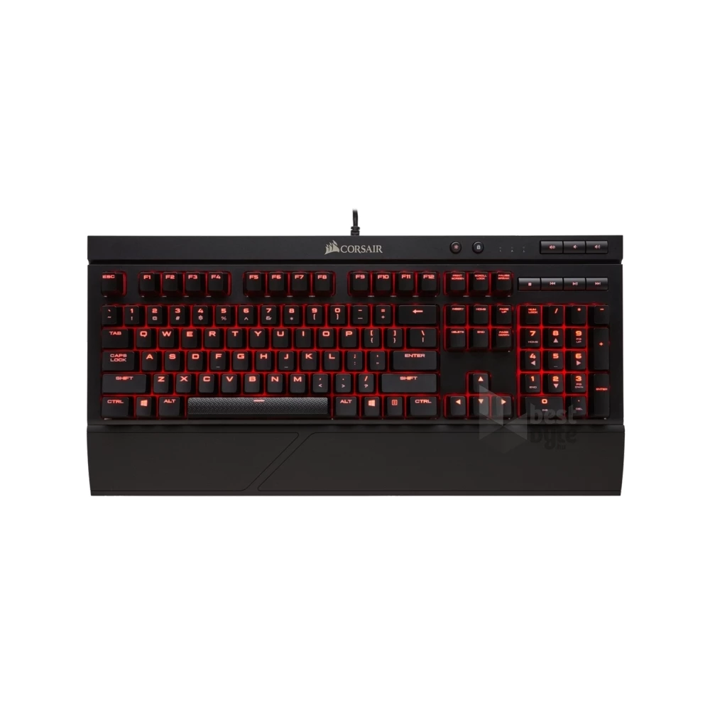 Corsair Gaming K68 - Piros LED - Cherry MX Piros Gamer billentyűzet